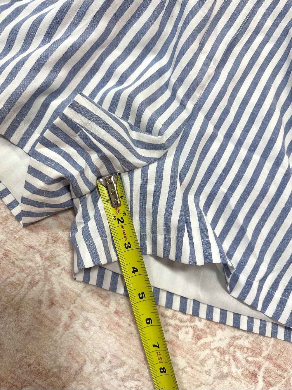NWT 🦋 Commense Striped Tie Frint Romper - Picture 13 of 14